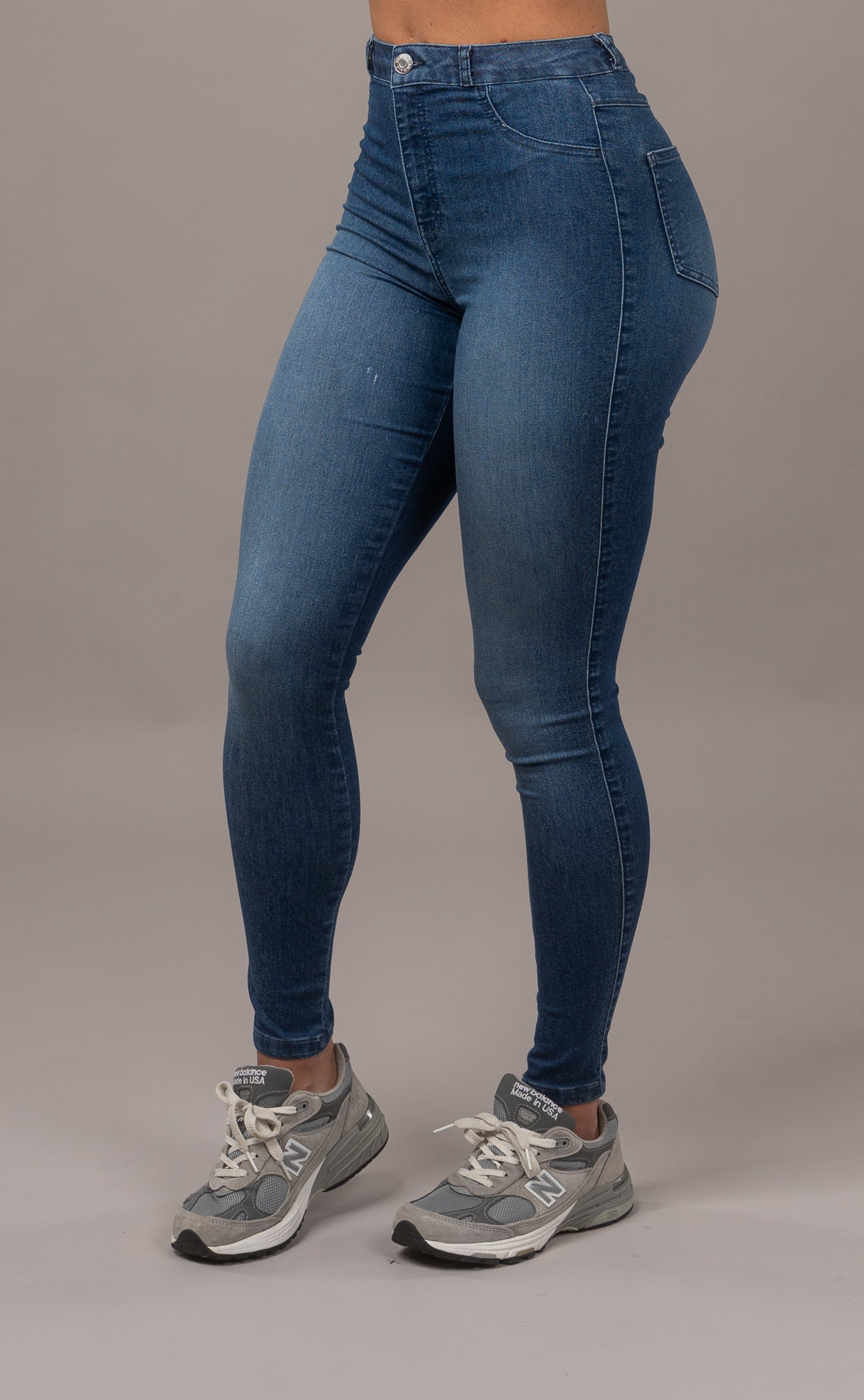 Womens Contour Fitjeans - Space Blue Contour FITJEANS