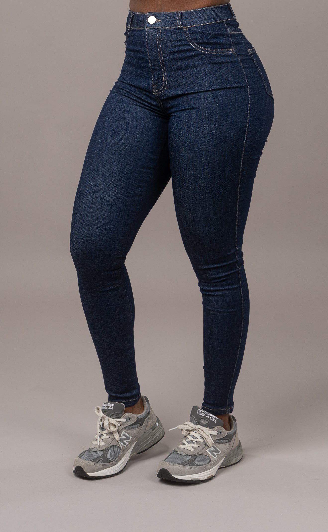 Womens Contour Fitjeans - Rinse Blue Contour FITJEANS