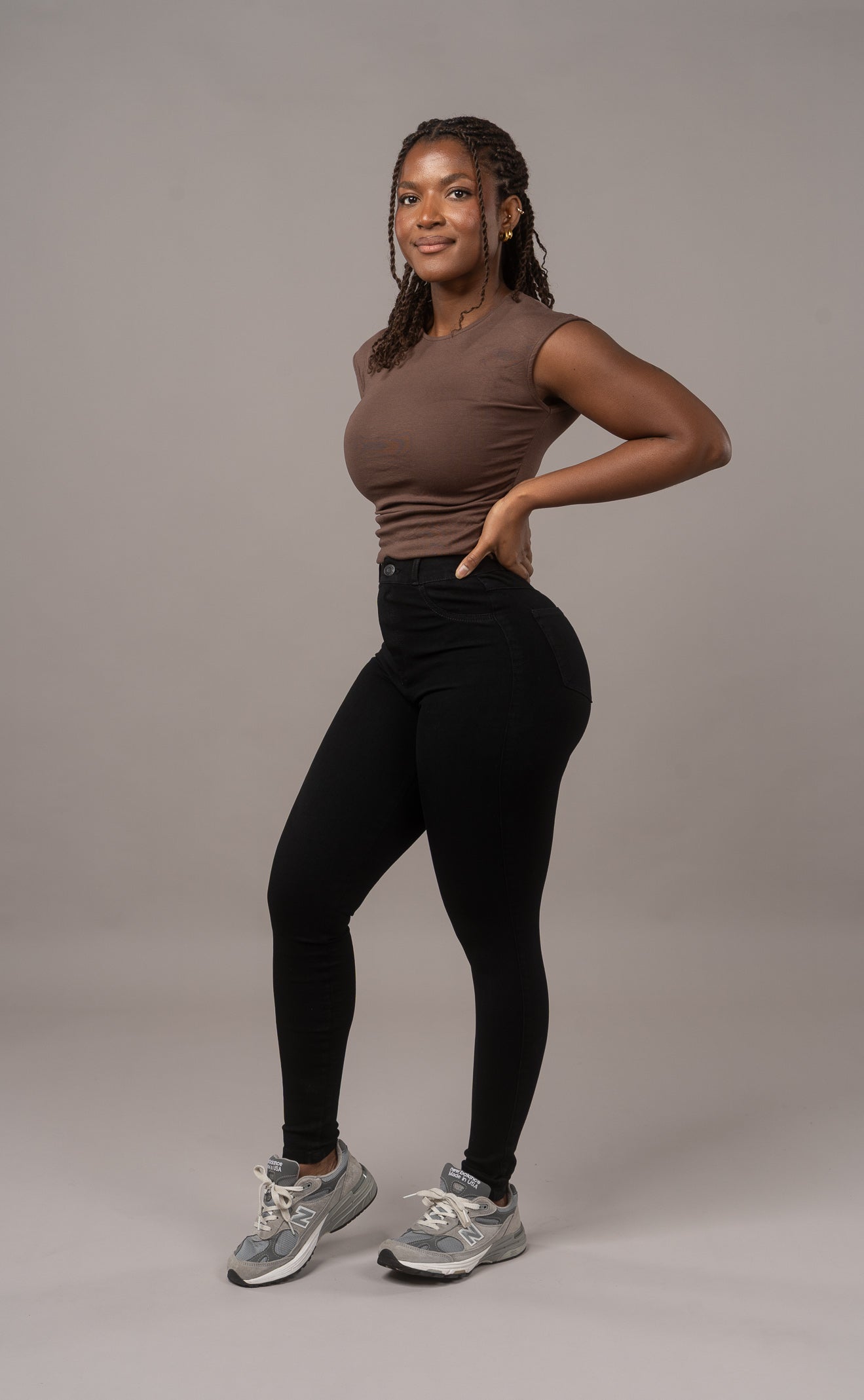 Womens 360 High Waisted Fitjeans - Black 360 High Waisted FITJEANS