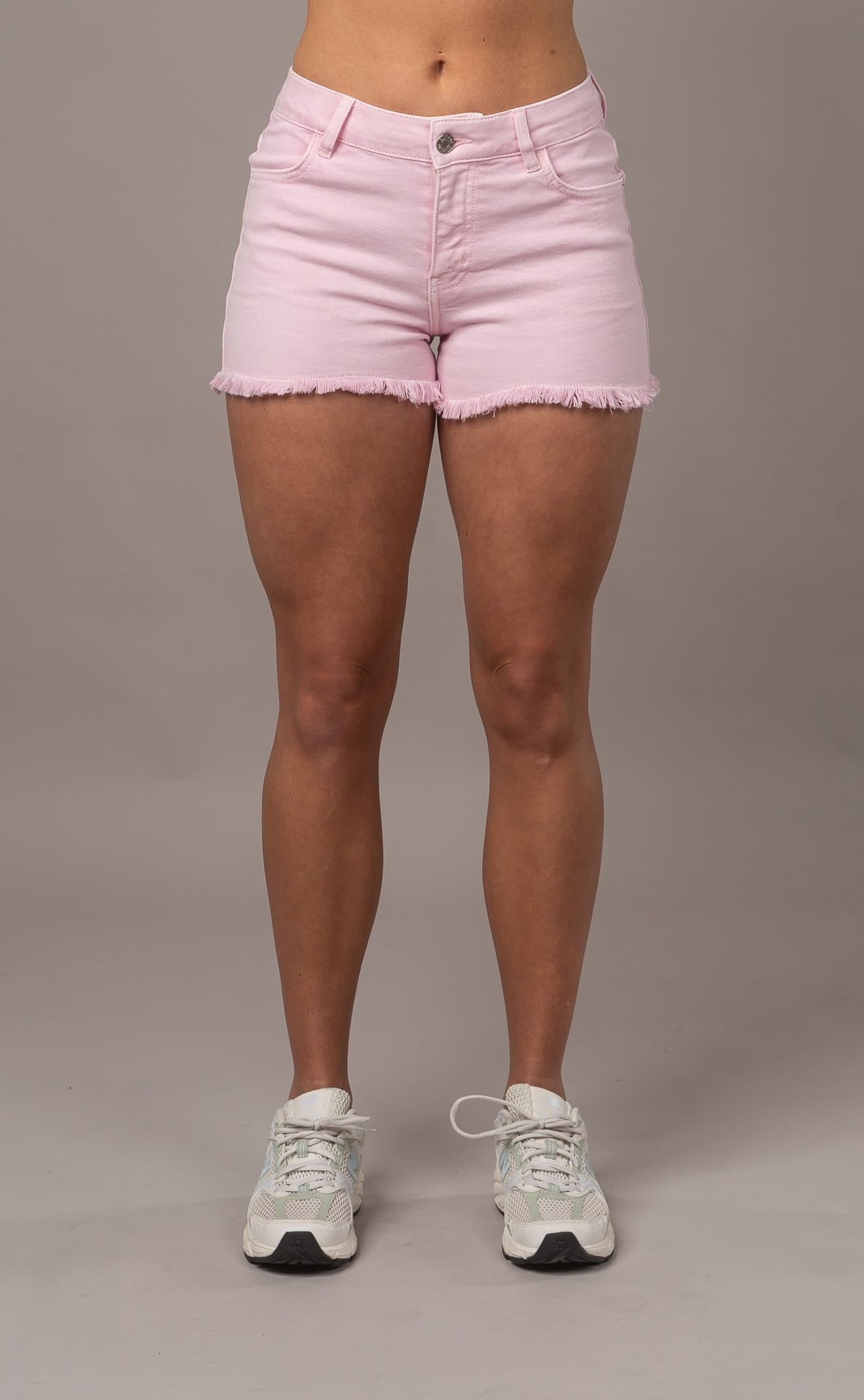 Womens Fitjeans Pastel Shorts - Pink Shorts FITJEANS