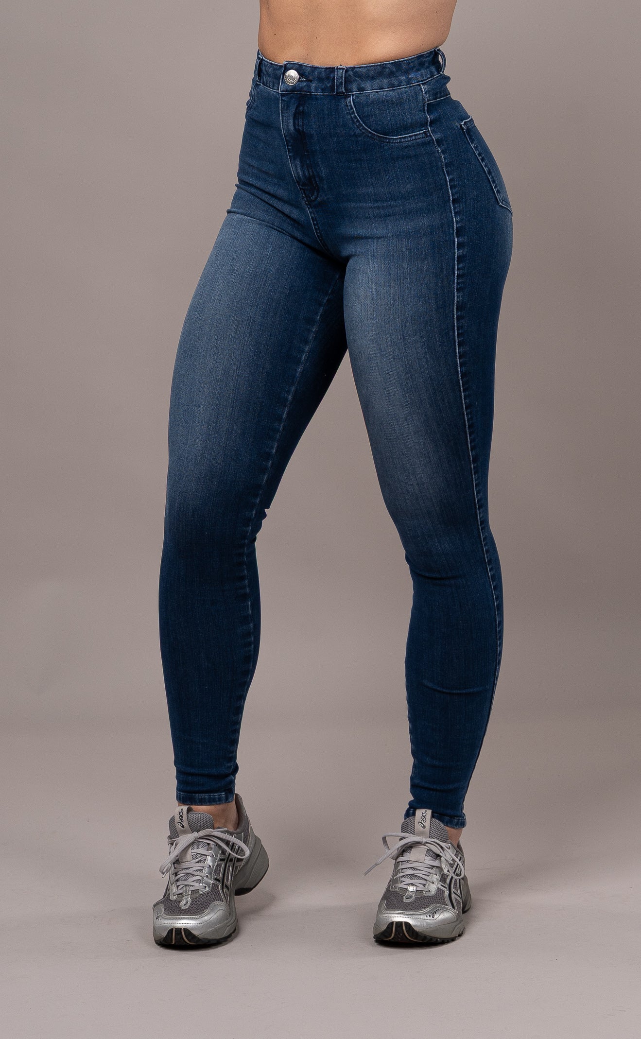 Womens 360 V2 High Waisted Fitjeans - Deep Indigo 360 V2 High Waisted FITJEANS