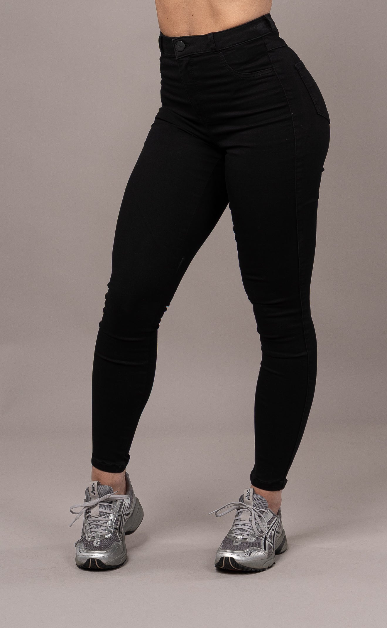 Womens Contour Fitjeans - Black Contour FITJEANS