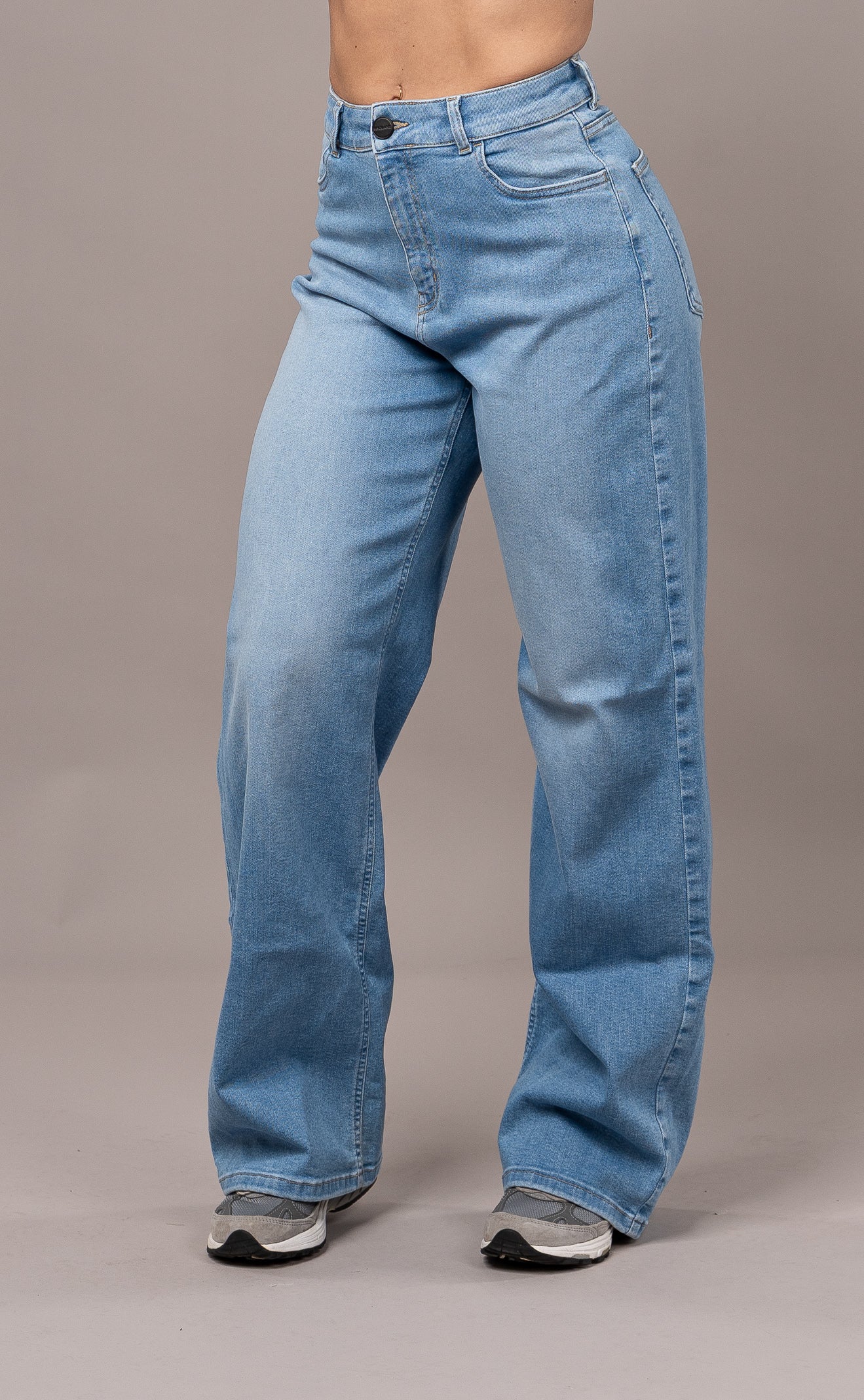 Womens Baggy Fitjeans - Arctic Light Blue Baggy FITJEANS