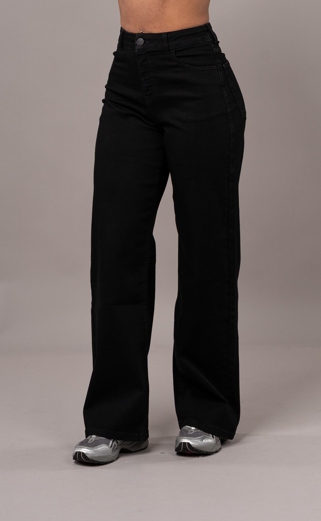 Womens Baggy Fitjeans - Black Baggy FITJEANS