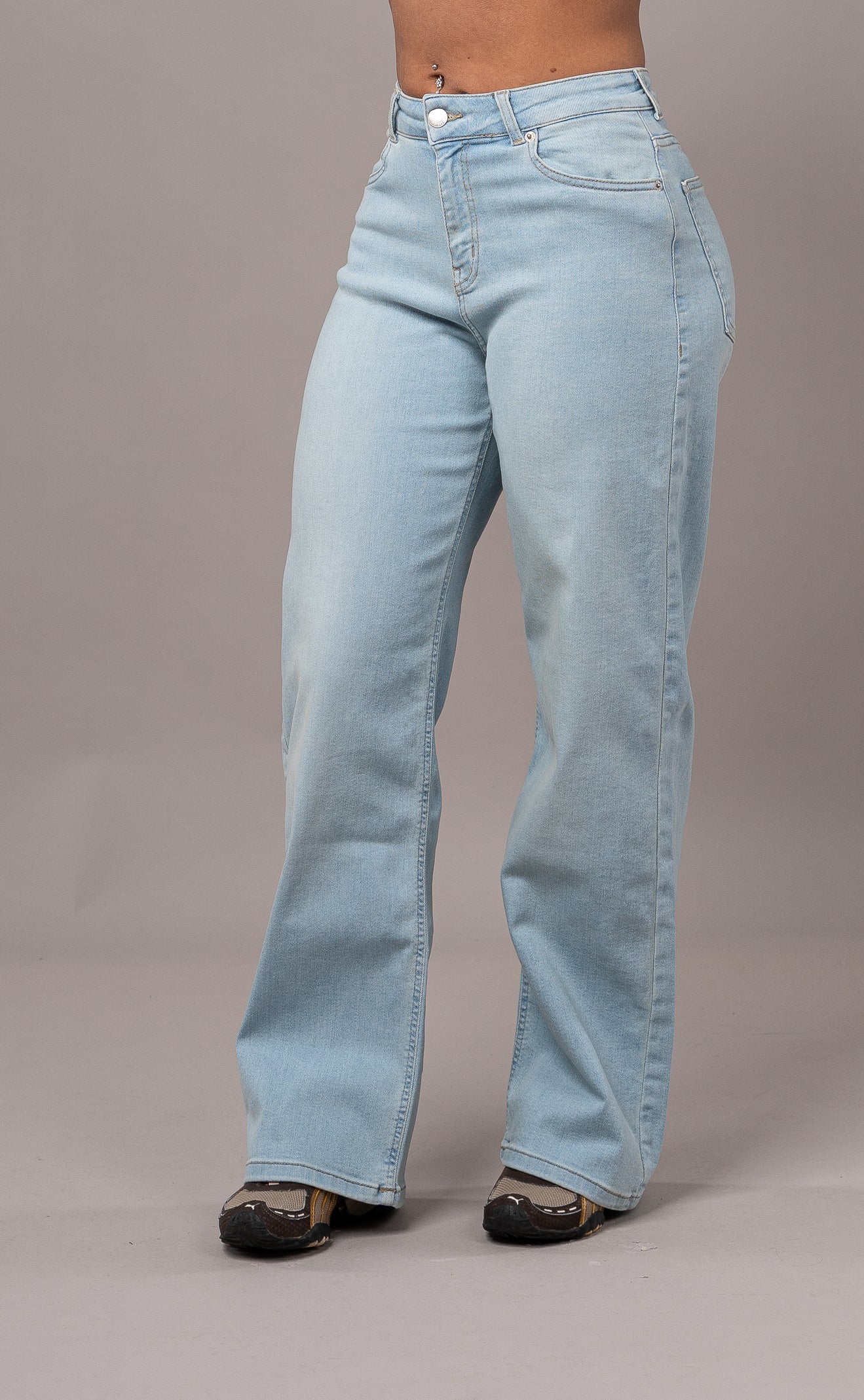 Womens Baggy Fitjeans - Vintage Blue Baggy FITJEANS