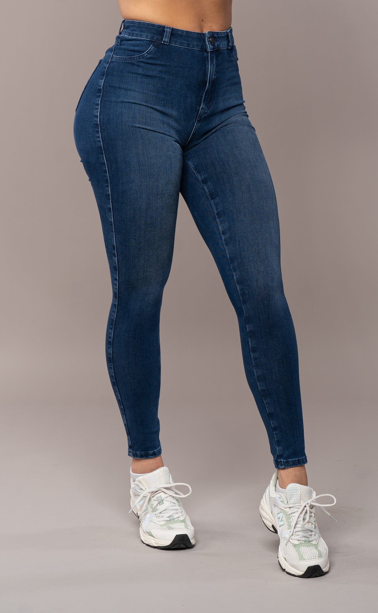 Womens 360 V2 High Waisted Fitjeans - Deep Indigo 360 V2 High Waisted FITJEANS