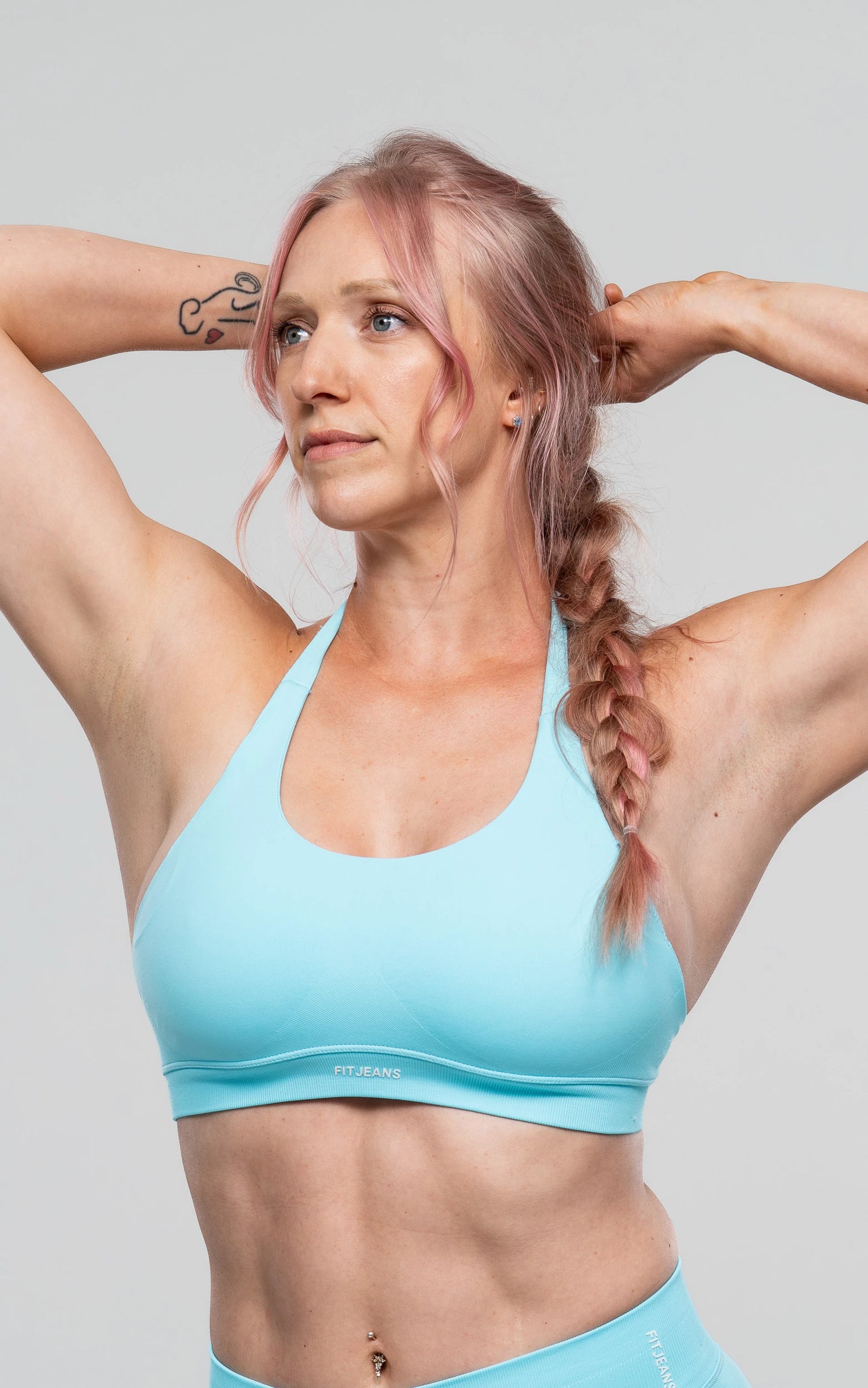 Training Sports Bra - Ice Mint Training Sports Bra FITJEANS