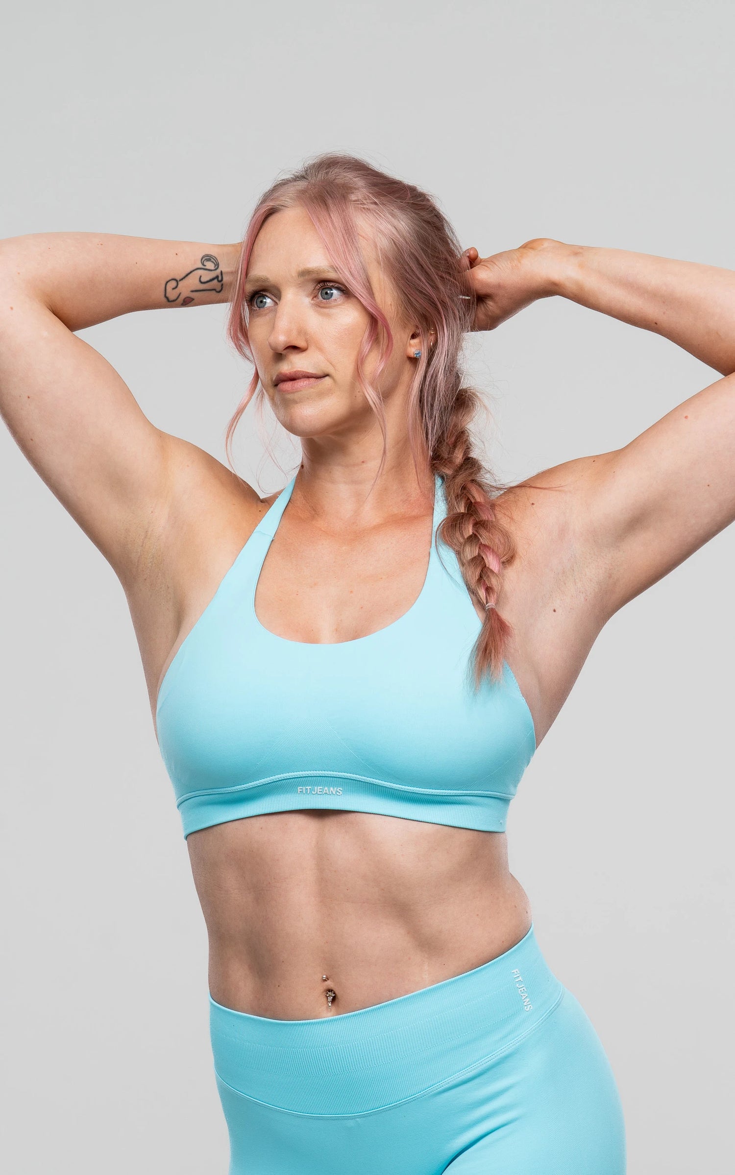 Training Sports Bra - Ice Mint Training Sports Bra FITJEANS