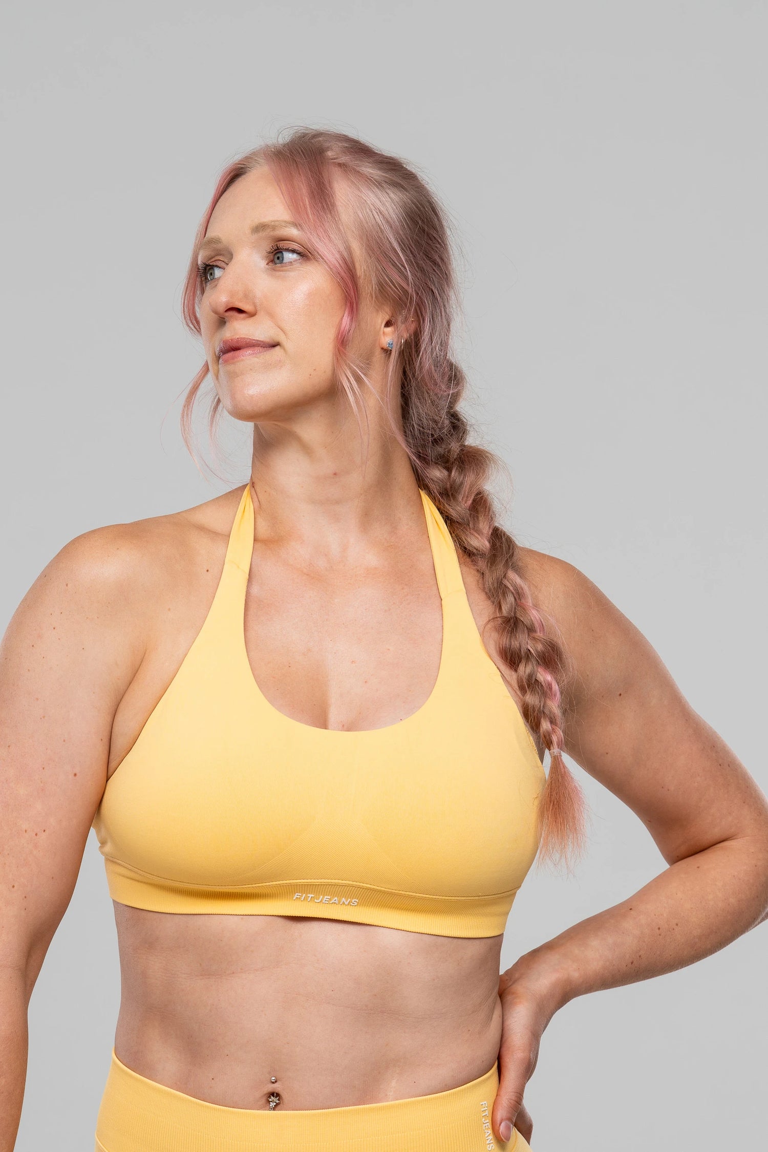 Training Sports Bra - Peach Sorbet Training Sports Bra FITJEANS