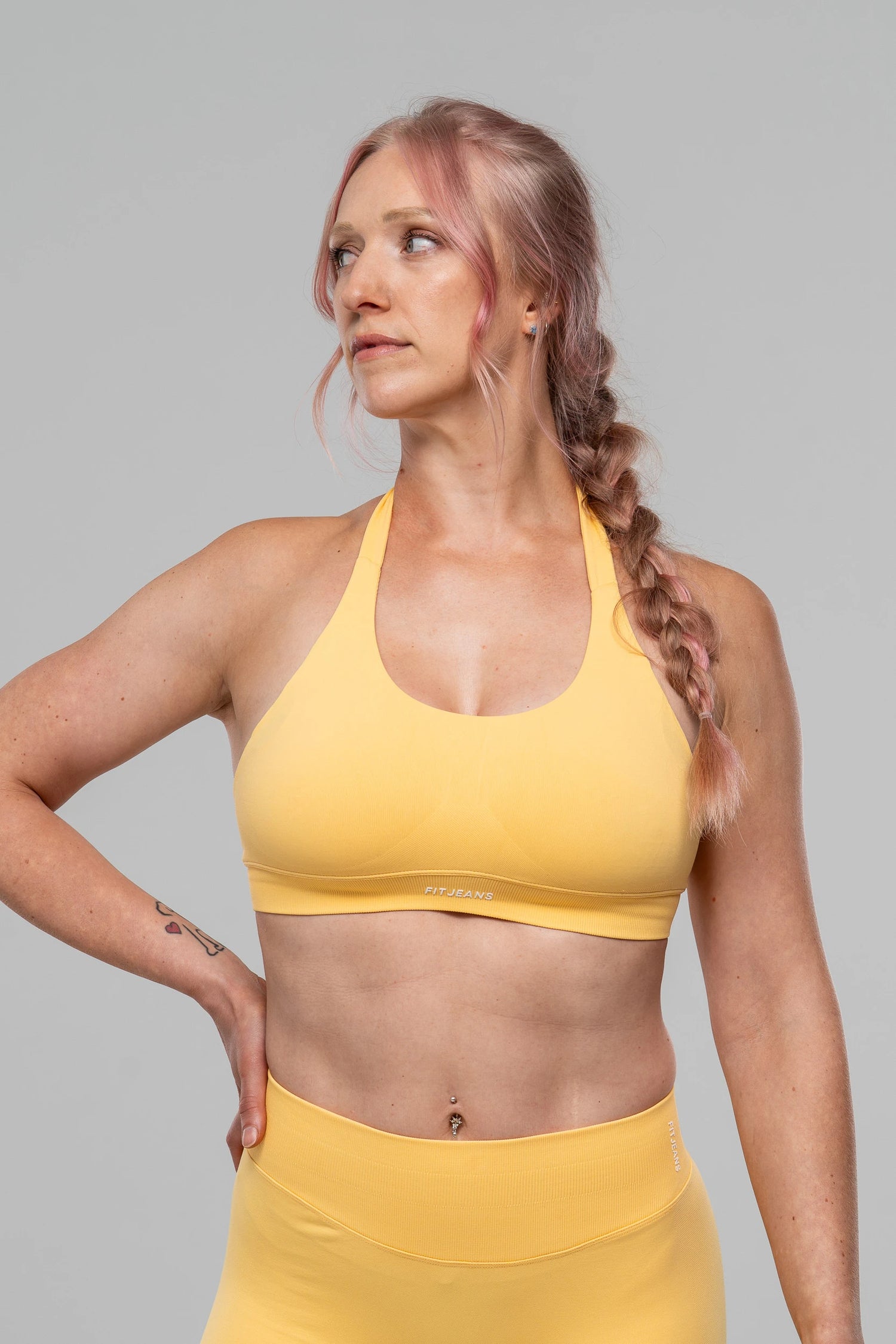 Training Sports Bra - Peach Sorbet Training Sports Bra FITJEANS