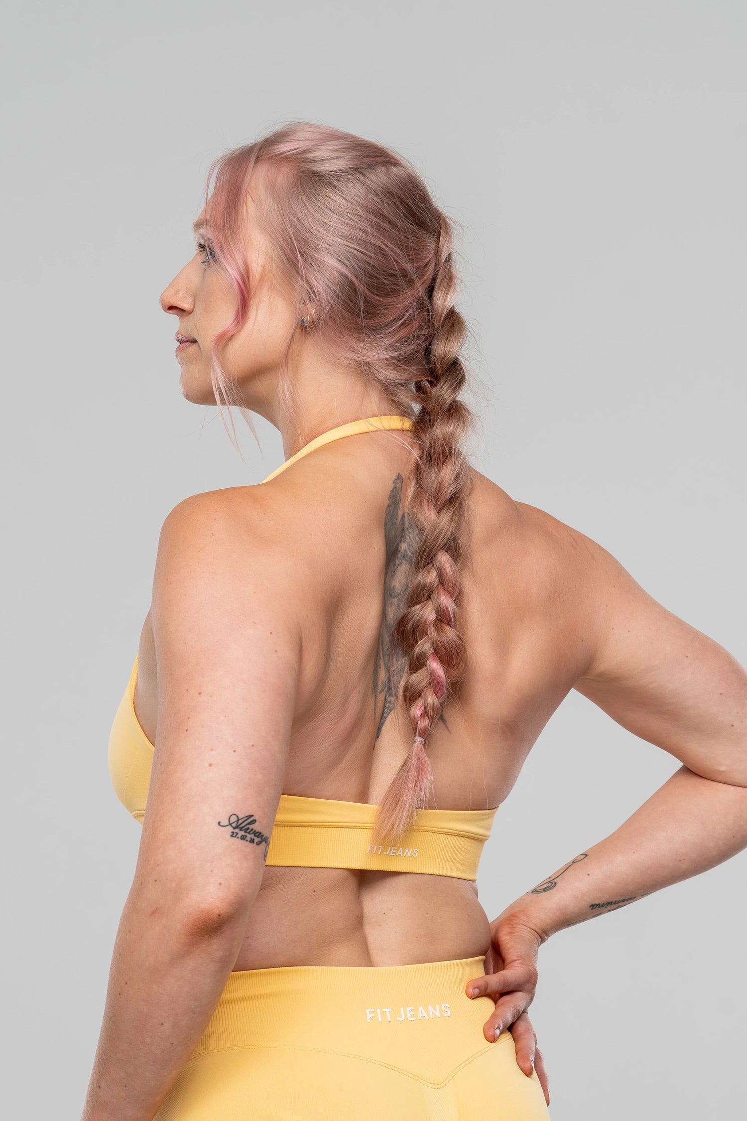 Training Sports Bra - Peach Sorbet Training Sports Bra FITJEANS