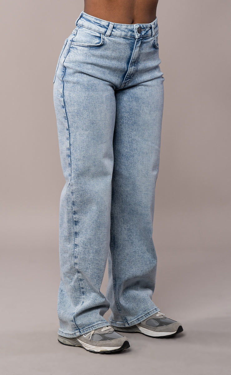 Womens Baggy Fitjeans - 80s Blue