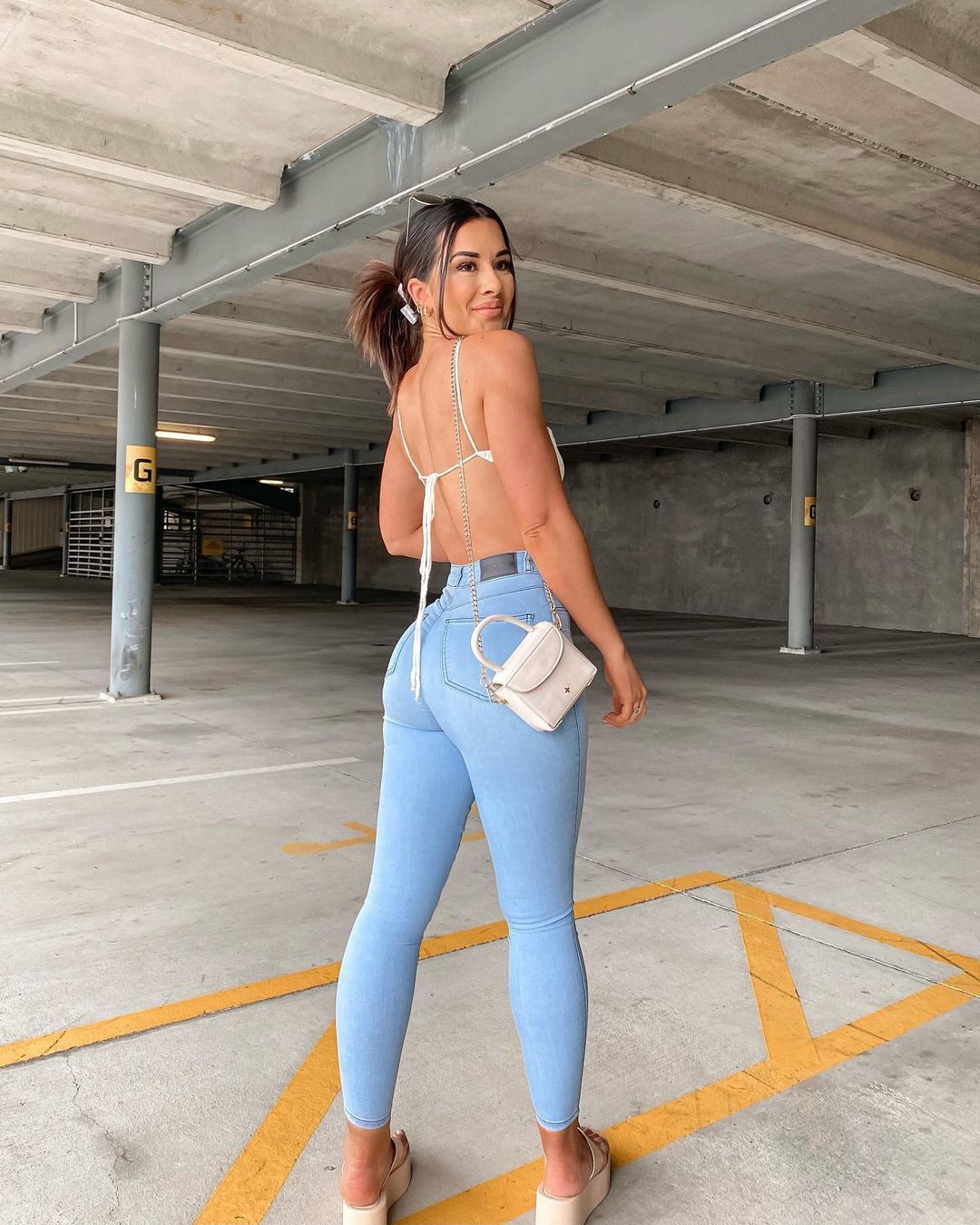 Womens Contour Fitjeans - Grey | FITJEANS